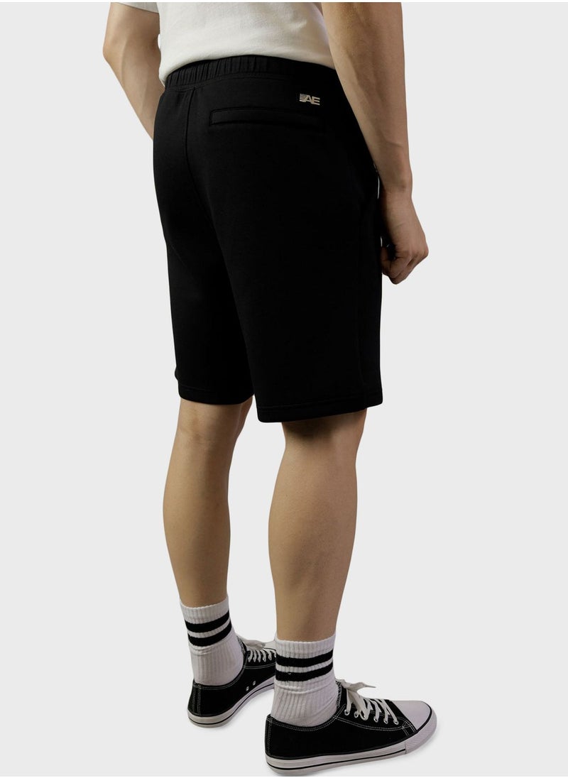 American Eagle - Essential Drawstring Sweat Shorts - Image 1
