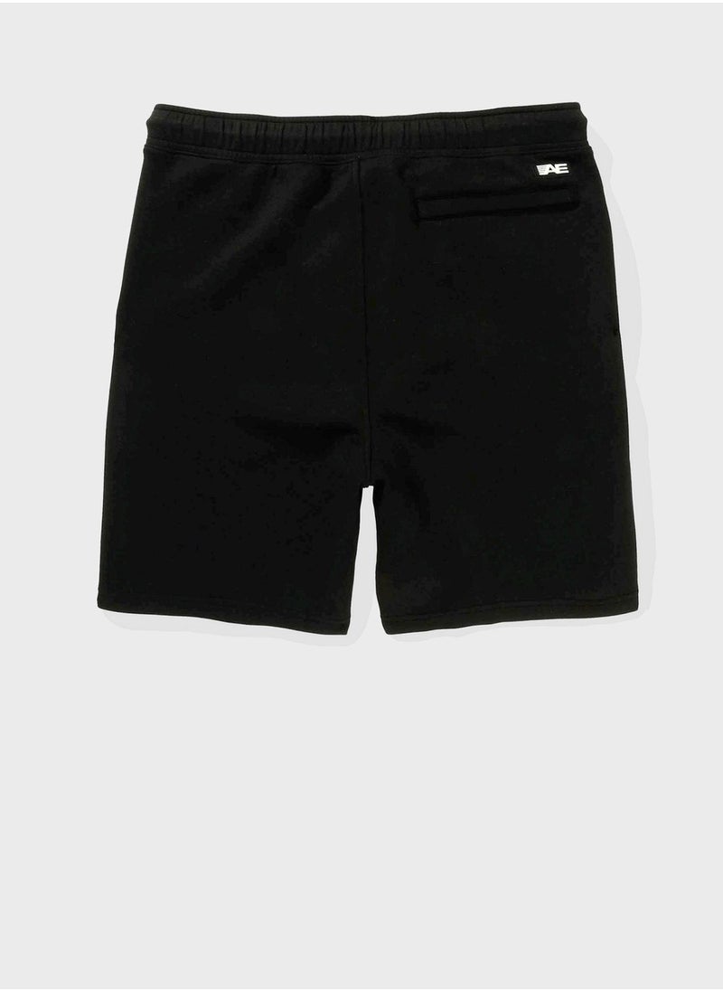 American Eagle - Essential Drawstring Sweat Shorts - Image 1
