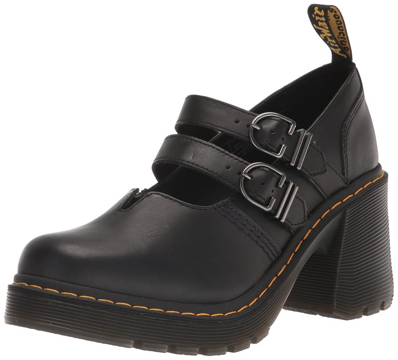 Dr Martens Dr. Martens Women's Eviee Platform, Black Sendal, 8 - Image 1