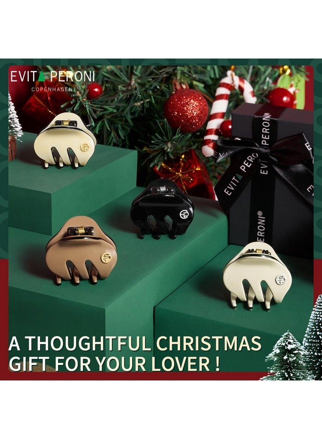 EVITA PERONI Hair Clip, Classic Small Claw Clip, Colorful Mini Hair Clips Acetate version - Image 2