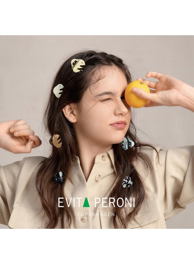 EVITA PERONI Hair Clip, Classic Small Claw Clip, Colorful Mini Hair Clips Acetate version - Image 5