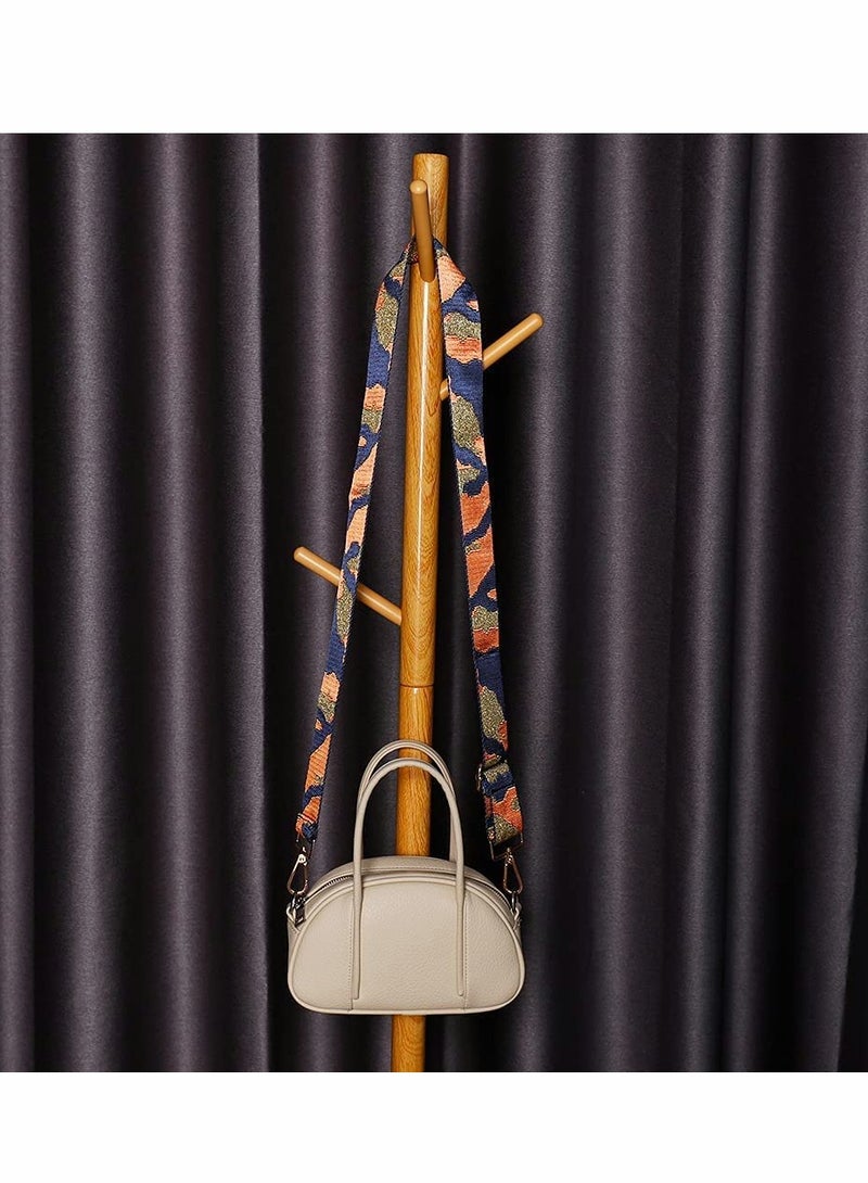 KASTWAVE Wide Shoulder Strap, Adjustable Crossbody Handbag Strap Guitar Style Cross Body Handbag Purse Strap Replacement Shoulder Bag Strap Belt for Crossbody Canvas Bag Handbag - Image 5