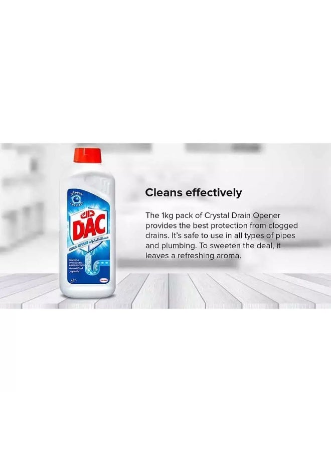DAC منظف المجاري 1 كجم مفتح المجاري الحل المثالي للمجاري المسدودة للاستخدام المنزلي والمكتبي تنظيف الأنابيب حوض التصريف - Image 3