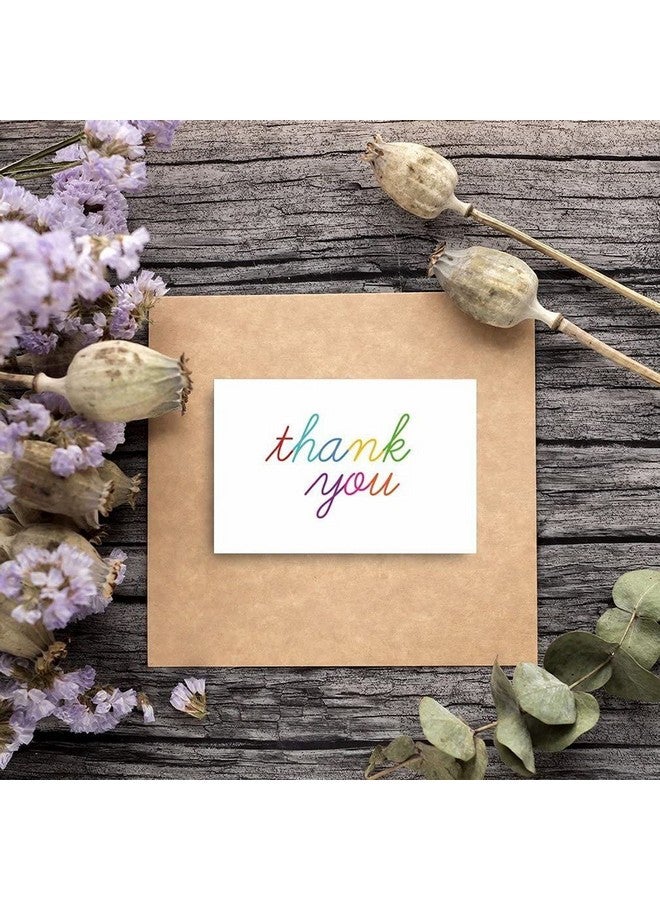 Juvale 48 Pack 4X6-Inch Bulk Thank You Cards With Envelopes - Appreciation Gift Note For Teachers And Kids (6 Assorted Designs) - Image 2