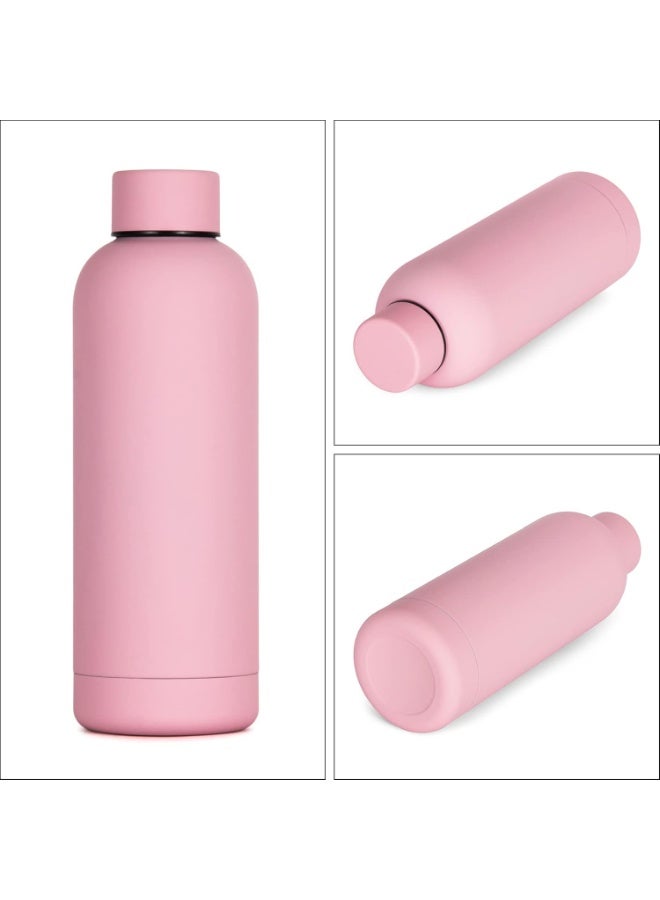 Thermal Water Bottle 500ml - Thermal Bottle, Stainless Steel, BPA Free, Insulating, Hot and Cold, Leak Proof, Ideal for Car, Office, Workout, Bike, Hiking, Sports, Gift. (Pink) - Image 5