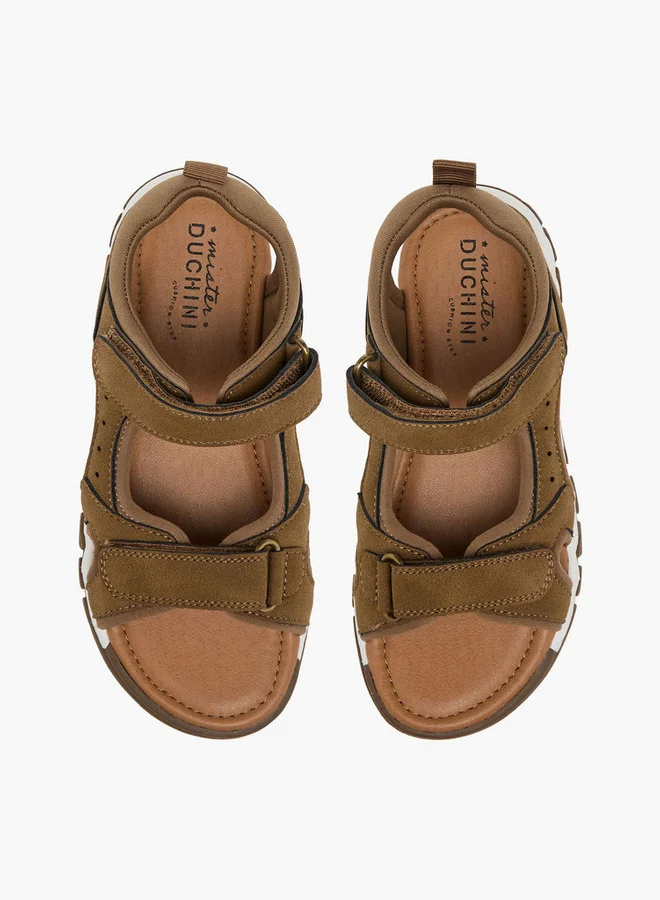 سيد دوتشيني Boys Hook and Loop Strap Sandals