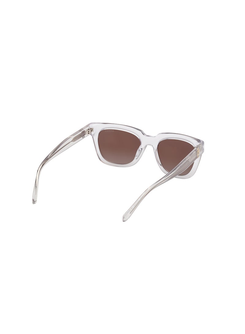 GUESS FULL RIM MALE SQUARE CLEAR INJECTED SUNGLASSES - Image 5