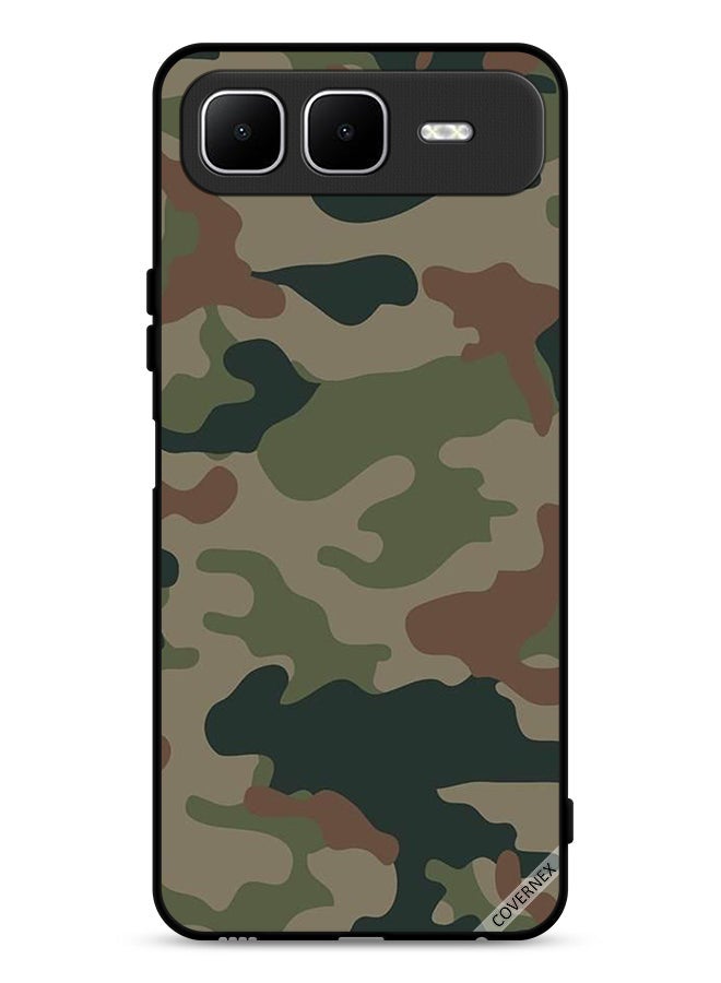 Covernex Infinix Smart 10 Plus Protective Case Cover Camouflage Pattern