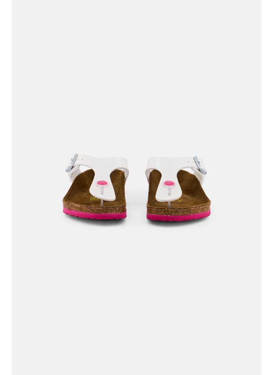 BIRKENSTOCK Kids Girl Slip On Cork Sandals, Multicolor  - Image 2