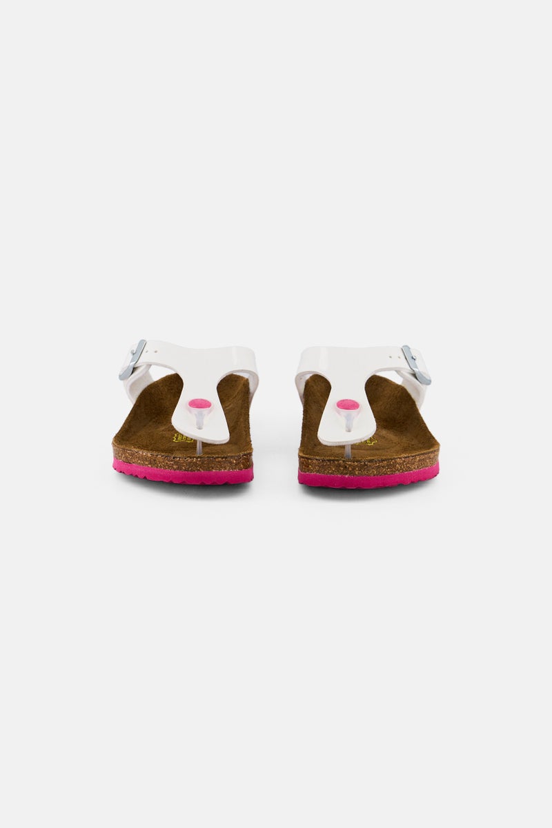 BIRKENSTOCK Kids Girl Slip On Cork Sandals, Multicolor  - Image 2