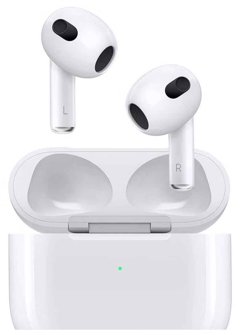ACCH-Wireless Earbuds Bluetooth Headphones with Built-in Mic, Noise Canceling, 3D Stereo Sound, Fast Charging, and Cable (White) - Image 1