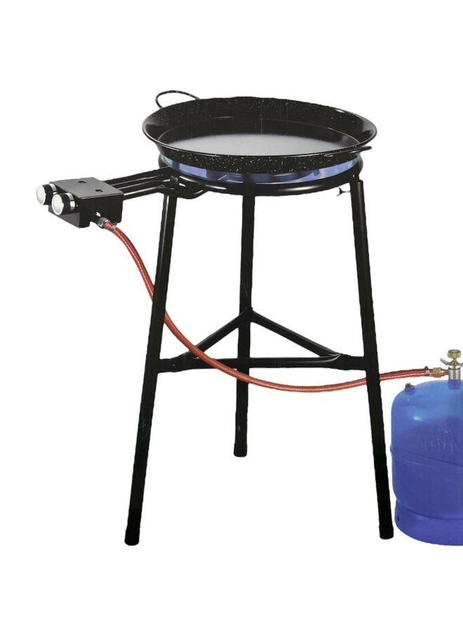Tradeo High-Power 18-Inch Outdoor Portable Gas Stove and Griddle Set for Camping & Picnics - Image 1