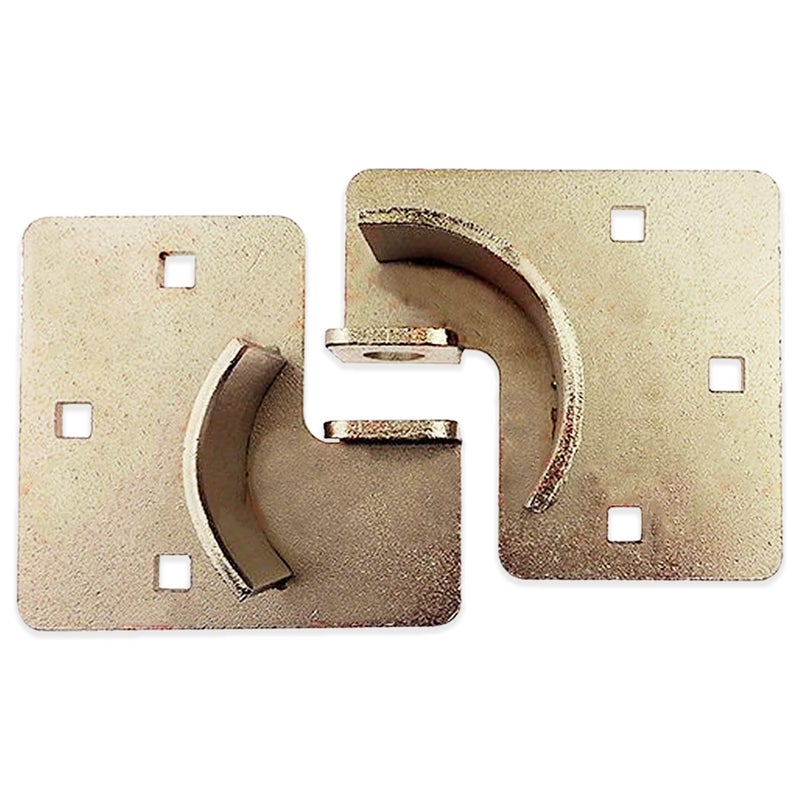 NU-SET Lock | RV High Security Hasp Latch for Trailer Door | 8 1/4 Inch Trailer Hasp Lock | RV Accessories & Door Hardware (Gray) - Image 1