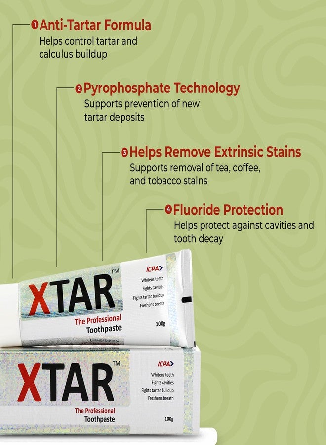 ICPA Xtar Whitening Toothpaste 100 Gm (Pack of 4) - Image 2
