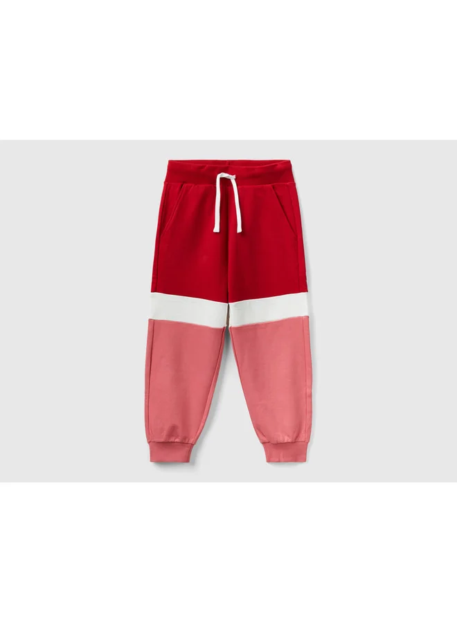 UNITED COLORS OF BENETTON Color Block Joggers
