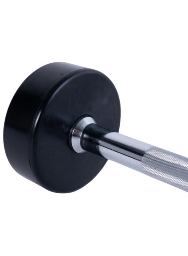 COMMANDO Fixed Straight Barbell – Made of High-Quality Chrome with Multiple Weight Options for Strength Training at Home or in the Gym - Image 3