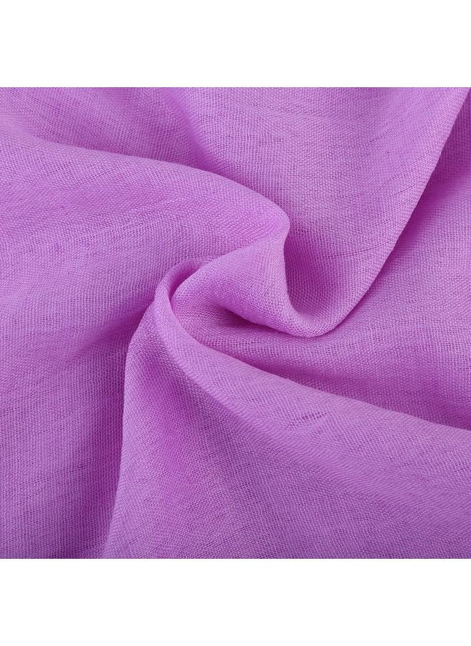 Thoraya Newborn Baby Wraps Swaddle Blanket Infant Boys Girls Photography Photo Prop Light Purple  - Image 4