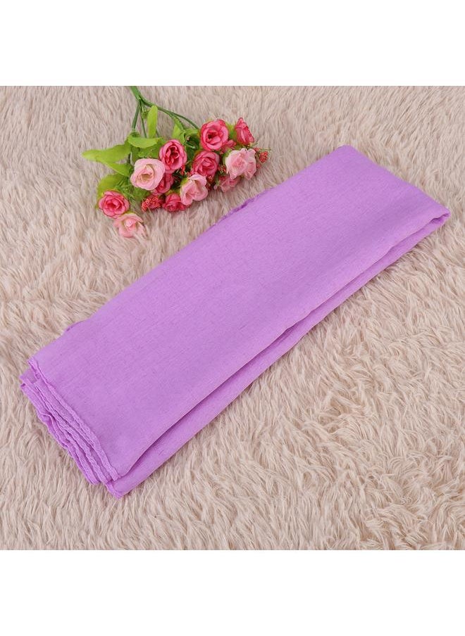 Thoraya Newborn Baby Wraps Swaddle Blanket Infant Boys Girls Photography Photo Prop Light Purple  - Image 2