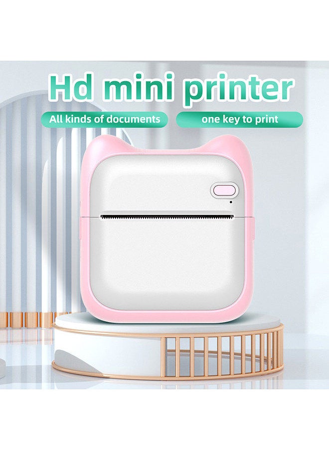 Generic Mini Pocket Photo Printer Portable Thermal Printing Machine 203dpi Wireless BT Connection with 10 Rolls Adhesive Thermal Paper and 1pc Thermal Paper Roll 57*25mm  - Image 3