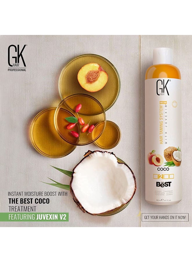 GK HAIR Global Keratin The Best COCO (10.1 Fl Oz/300ml) - Image 3
