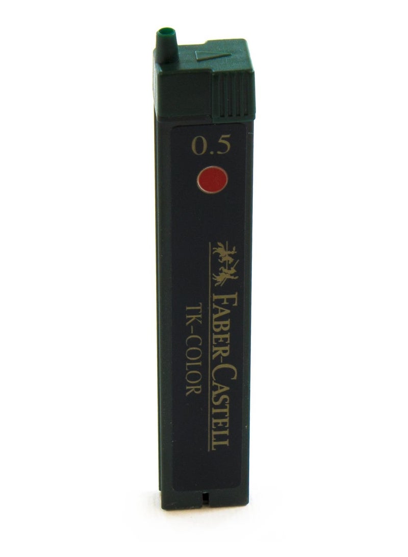 إعادة تعبئة رصاص TK-Color أحمر 0.5 مم 12 أقلام/أنبوب