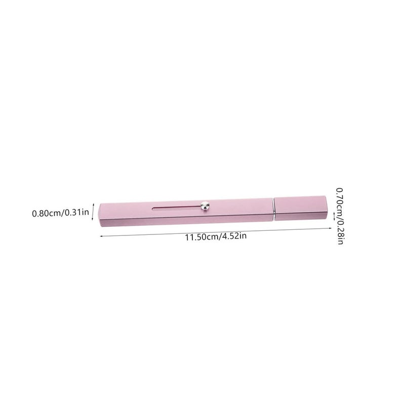 Dual-ended Retractable Nylon Lip Brush for Women Portable Lipstick and Lip Gloss Applicator Small Makeup Brush - Image 2