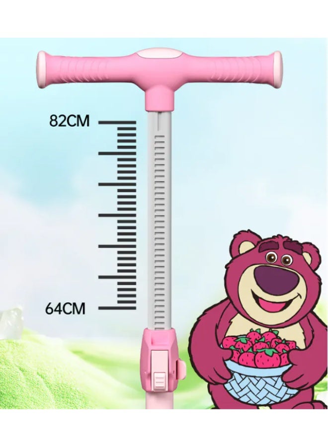 Disney Lotso 3D Kids Foldable Scooter - Image 2