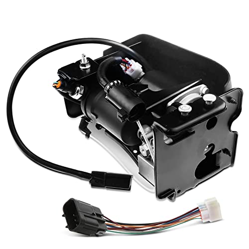 A-Premium Air Suspension Compressor Pump Compatible with Cadillac Escalade 2002-2016 & Chevrolet Avalanche, Tahoe & GMC Yukon, Yukon XL 1500, Replace# 15254590, 19299545, 15949881 - Image 1