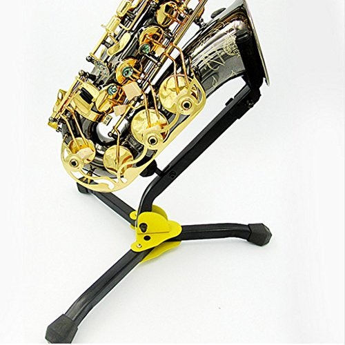 mkki Foldable Saxophone Stand Sax Tripod Holder for Alto/Tenor Saxophone - Image 4