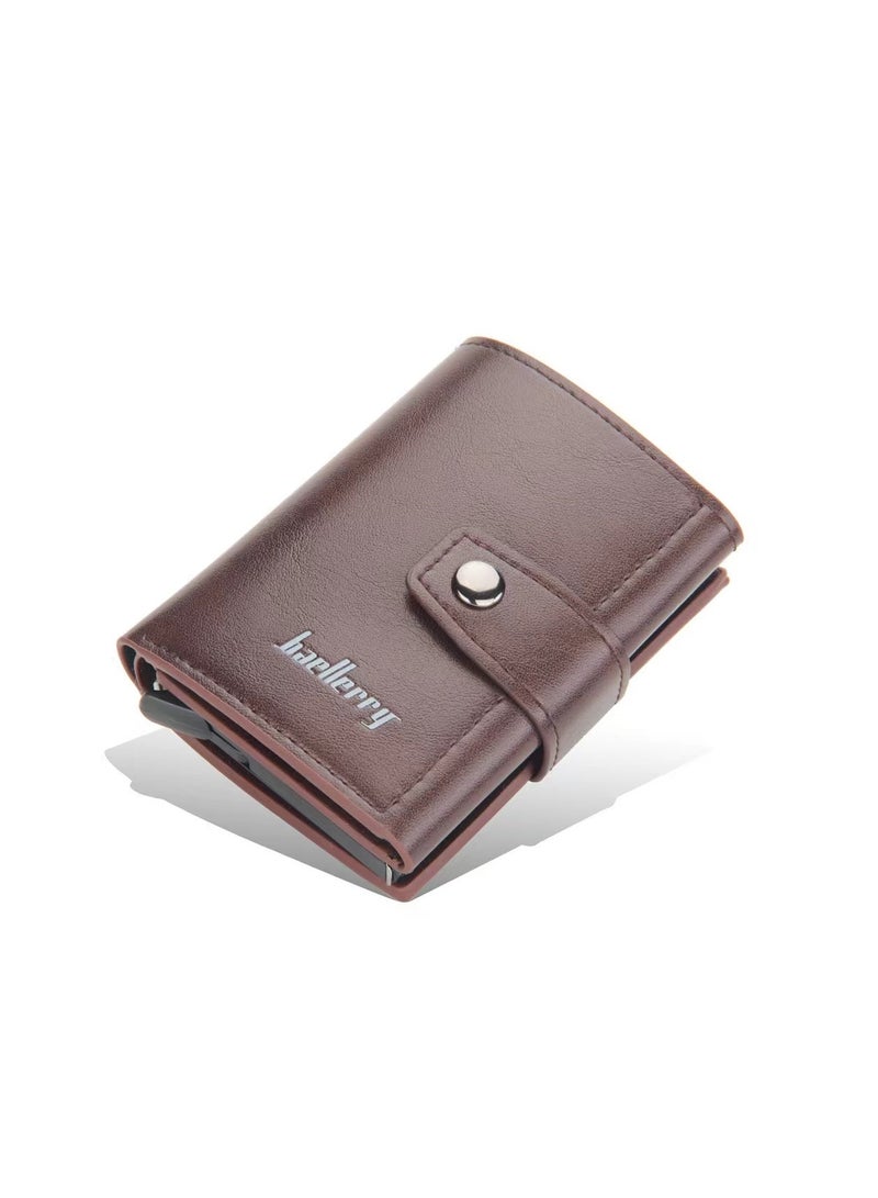 baellerry Leather Wallet Coffee - Image 1