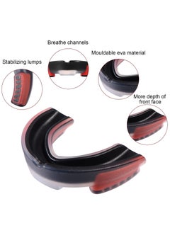 KASTWAVE Sports Mouthguard for Soccer, Basketball, Lacrosse, Field Hockey, Mixed Martial Arts, Boxing, Jiu-Jitsu, Breathable Mouthguard for Adults and Teens  - Image 3