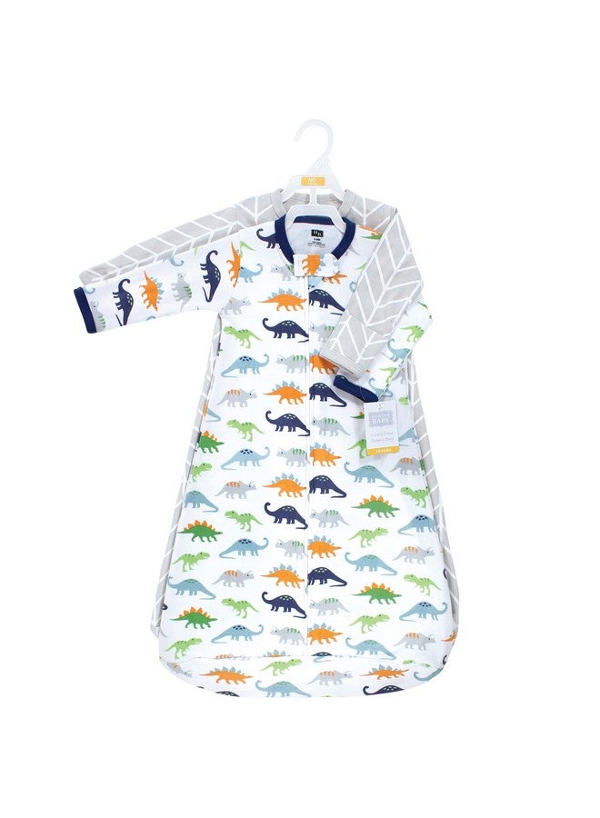 Hudson Baby Unisex Baby Cotton Long-Sleeve Wearable Sleeping Bag, Sack, Blanket, Dinosaurs, 18-24 Months - Image 2