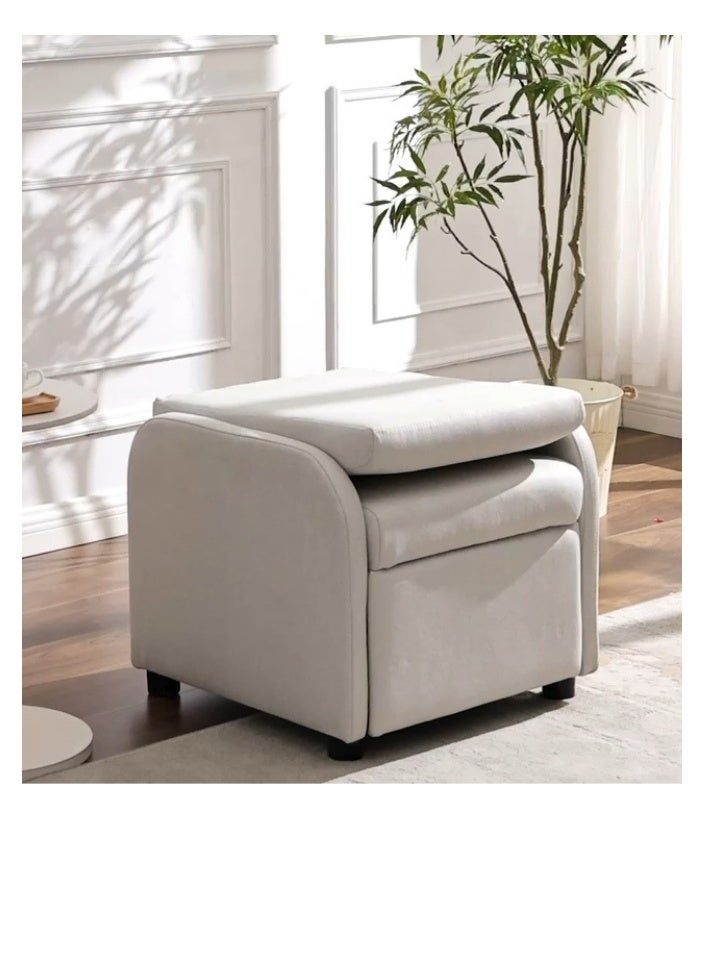 SMART HOME A comfortable, reclining recliner chair – a modern, compact design that fits in any space and offers practical performance. A comfortable, reclining home recliner with a reclining mechanism (80 x 60 x 98 cm) - Image 3
