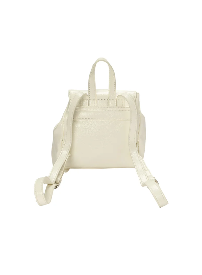 Bata Faux Leather Buckle Backpack