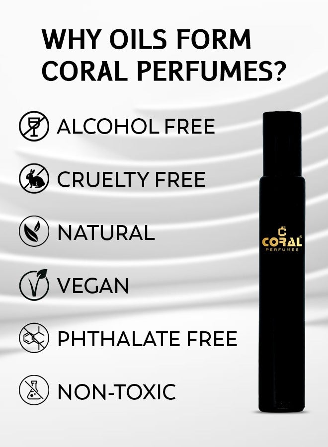 Coral مستوحى من شانيل - زيت عطري رقم 5 للنساء 10 مل - Image 3