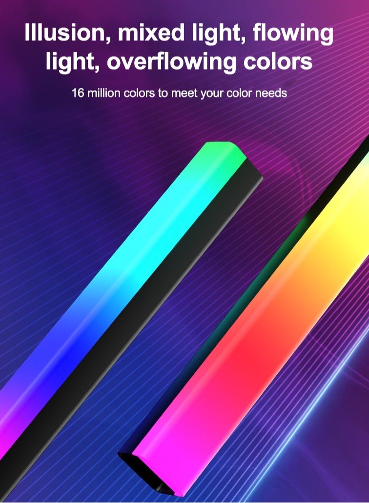Smart LED Light Bars, RGB Flow Light Bar, Gaming Lights, Ambient Lighting ， Scene Modes and Music Sync Modes,Bluetooth Color Light Bar for Gaming Setup, Entertainment, PC, TV, Room Decor - Image 3
