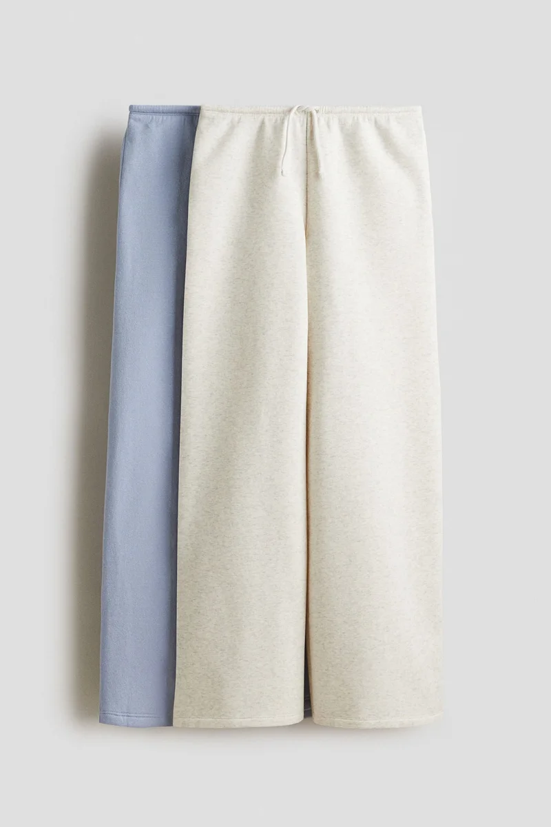 H&M 2-pack brushed-inside joggers