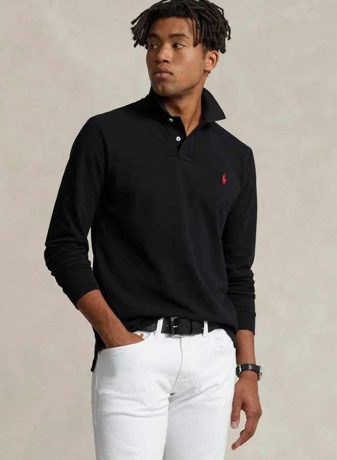 POLO RALPH LAUREN Custom Slim Fit Mesh Polo Shirt