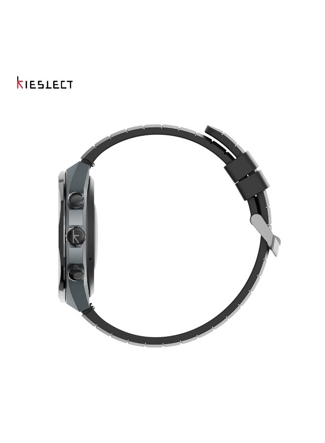 Kieslect AI Smartwatch Elite2 – 1.46″ LTPO AMOLED · Built-in ChatGPT AI Assistant · Dual-Band GPS · 5ATM Water-Resistant · Leather or Rubber Strap - Image 5