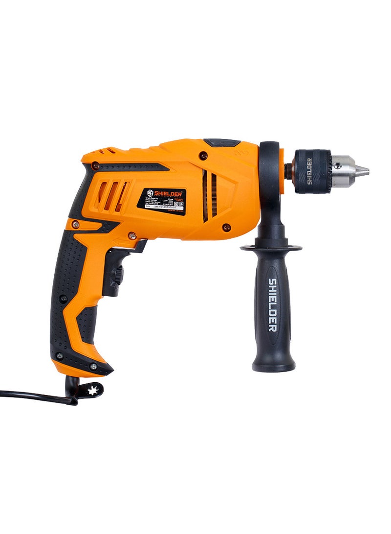 Shielder Hammer Drill Shielder SH-1013 710W 13mm Keyed Chuck Variable Speed Impact And Rotary Drill With 2700RPM And 360 Degree Side Handle - Image 1
