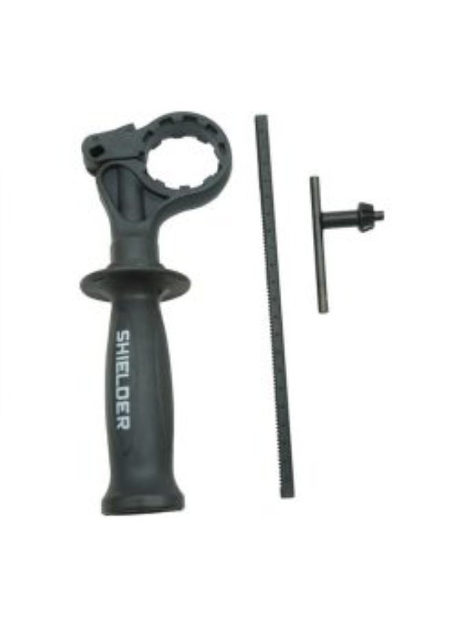 Shielder Hammer Drill Shielder SH-1013 710W 13mm Keyed Chuck Variable Speed Impact And Rotary Drill With 2700RPM And 360 Degree Side Handle - Image 5