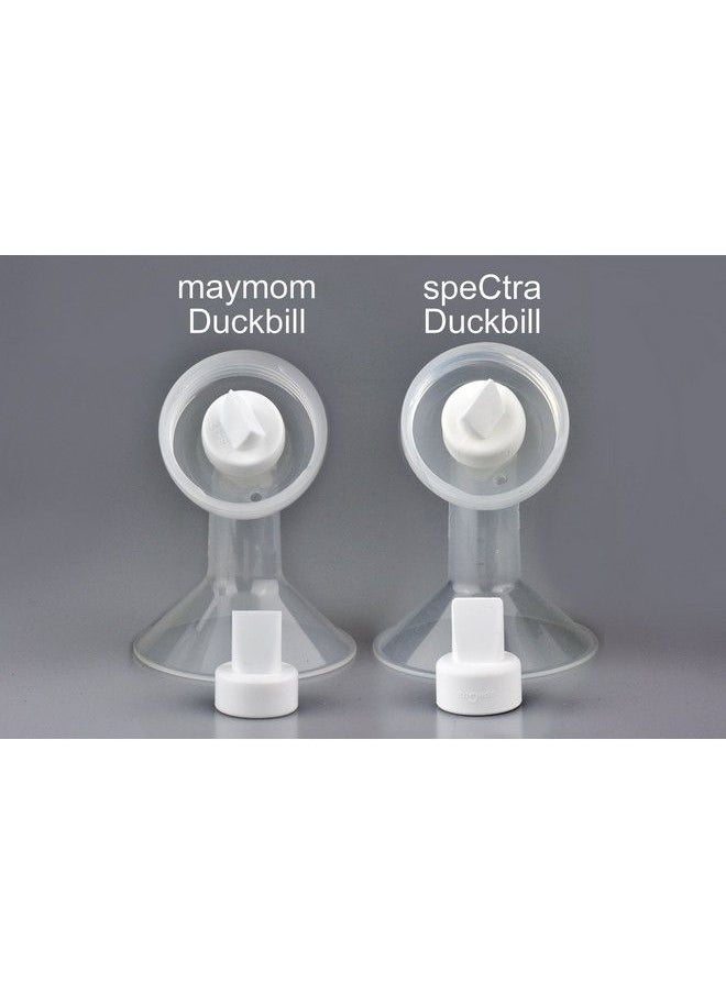 Maymom 12 Count Duckbill Valves For Spectra S1 Spectra S2 Spectra 9 Plus. Not Original Spectra Pump Parts Replace Spectra Duckbill Valve Not Original Spectra S2 Accessories Work W/ Spect (White.18)  - Image 4