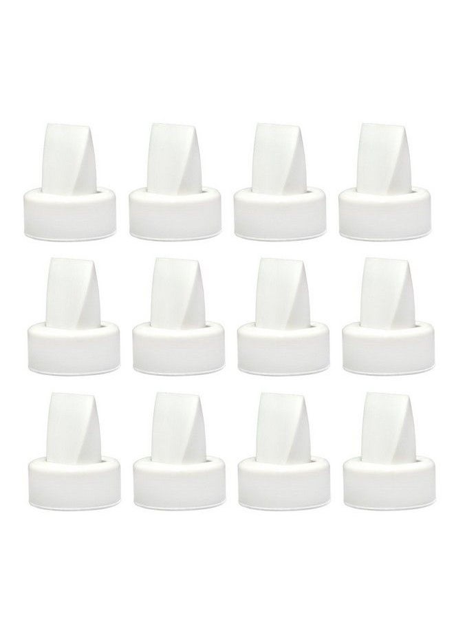 Maymom 12 Count Duckbill Valves For Spectra S1 Spectra S2 Spectra 9 Plus. Not Original Spectra Pump Parts Replace Spectra Duckbill Valve Not Original Spectra S2 Accessories Work W/ Spect (White.18)  - Image 1