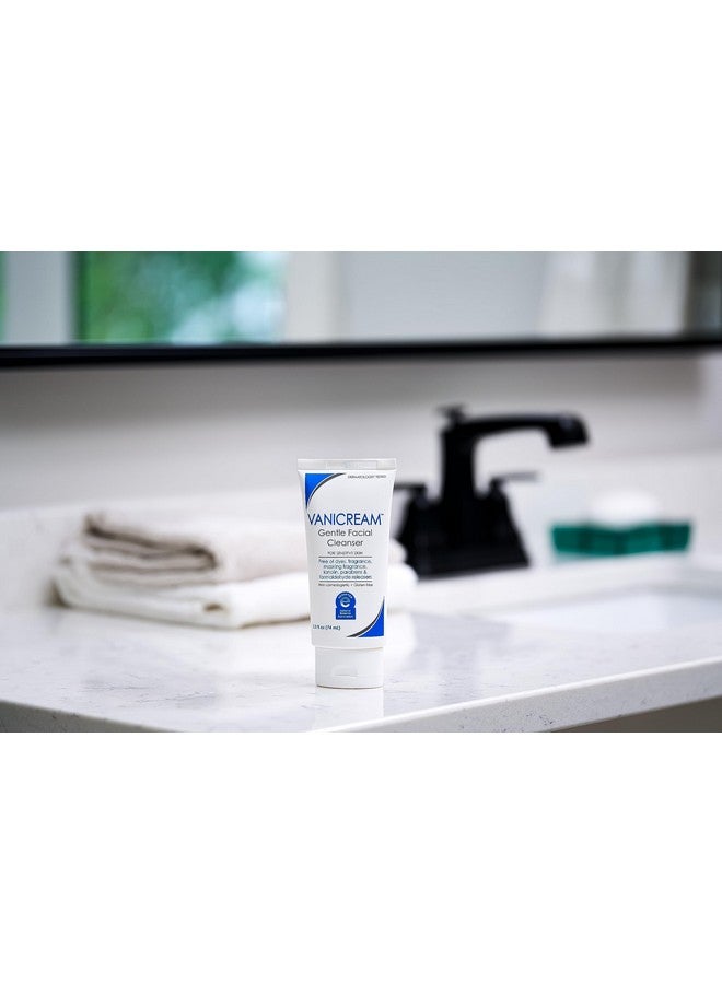 فانيكريم منظف لطيف للوجه 2.5 أونصة سائلة تم تركيبه بدون مهيجات شائعة لأولئك الذين يعانون من بشرة حساسة - Image 2