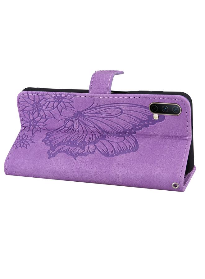 S-TOP Case For OnePlus Nord CE 5G Retro Skin Feel Butterflies Embossing Horizontal Flip Leather Case with Holder & Card Slots & Wallet - Image 4