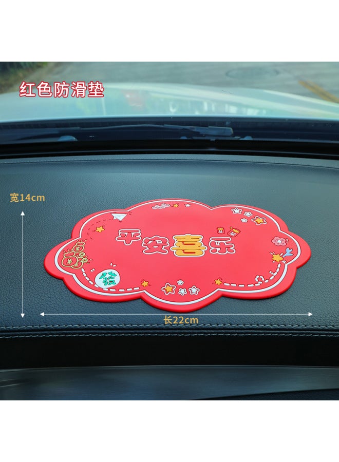 Car Anti-slip Mat Small Ornaments Special Mat Car Mobile Phone Mat
decoration Center Console Pad
car Anti-slip Pad Cartoon