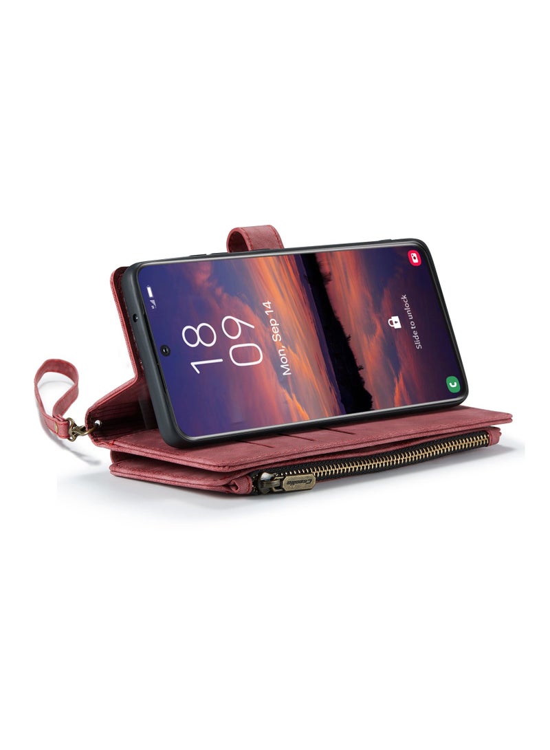 Suteni Flip Cover Leather Protective Case for Samsung Mobile Phone - Image 3