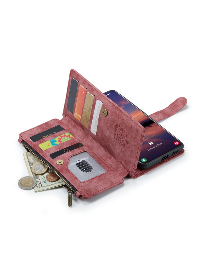 Suteni Flip Cover Leather Protective Case for Samsung Mobile Phone - Image 2