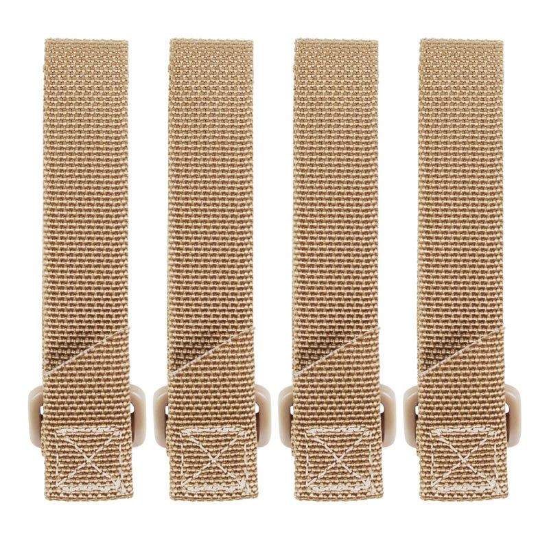 Maxpedition 3-Inch TacTile - Pack Of 4 (Khaki) - Image 1