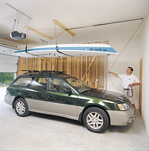 Suspenz Ceiling Hoist Overhead Storage | Garage Pulley System | Kayak Canoe SUP Cargo Box | Multiple Sizes - Image 5